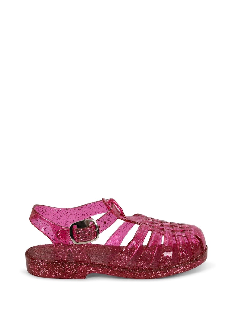 Konges Sløjd Pink Nea Glitter Sandals - Image 1 of 6