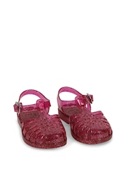 Konges Sløjd Pink Nea Glitter Sandals - Image 2 of 6