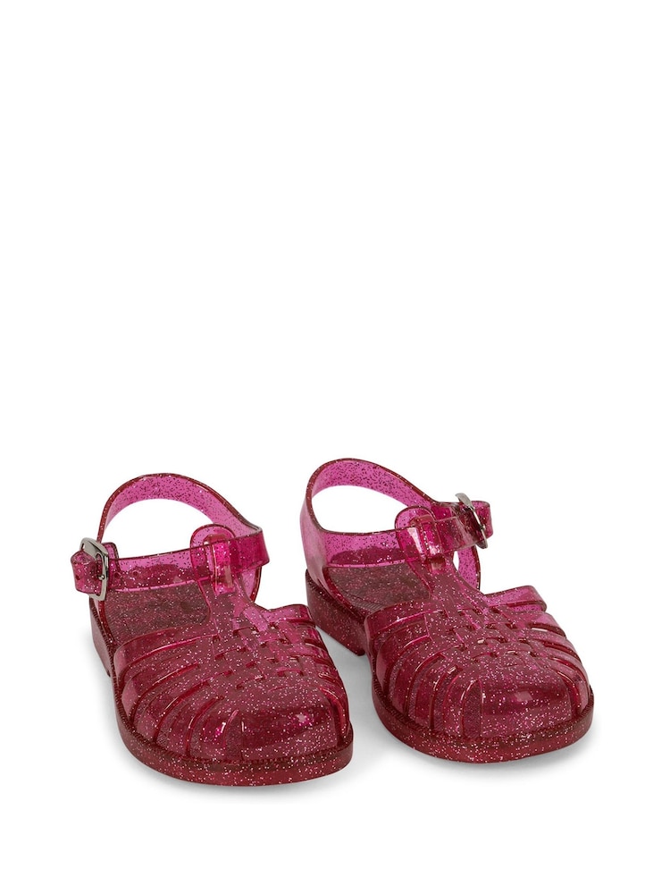 Konges Sløjd Pink Nea Glitter Sandals - Image 2 of 6