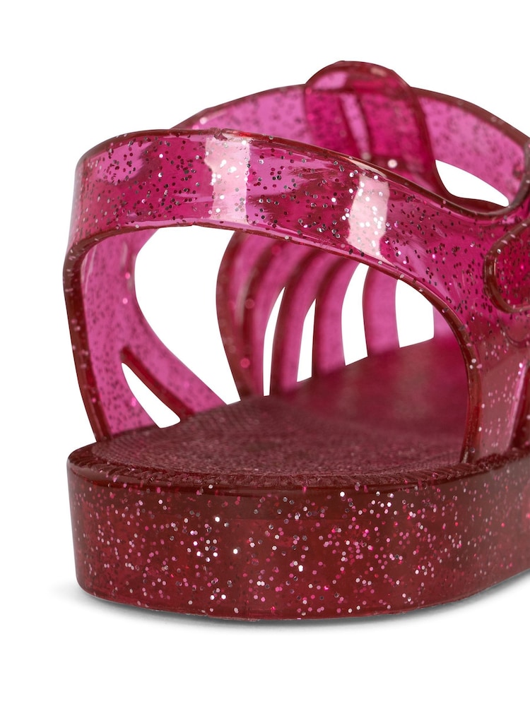 Konges Sløjd Pink Nea Glitter Sandals - Image 6 of 6 Konges Sløjd Pink Nea Glitter Sandals - Image 6 of 6