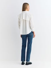 A.P.C. White Cotton Ondine Shirt - Image 3 of 6