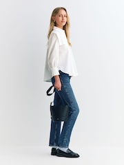 A.P.C. White Cotton Ondine Shirt - Image 4 of 6