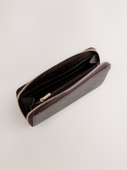 Brown Black/White Large Purse - Image 3 of 5
