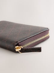 Brown Black/White Large Purse - Image 4 of 5