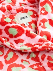 Eleanor Bowmer Leopard Print Fleece Robe - Image 7 of 9