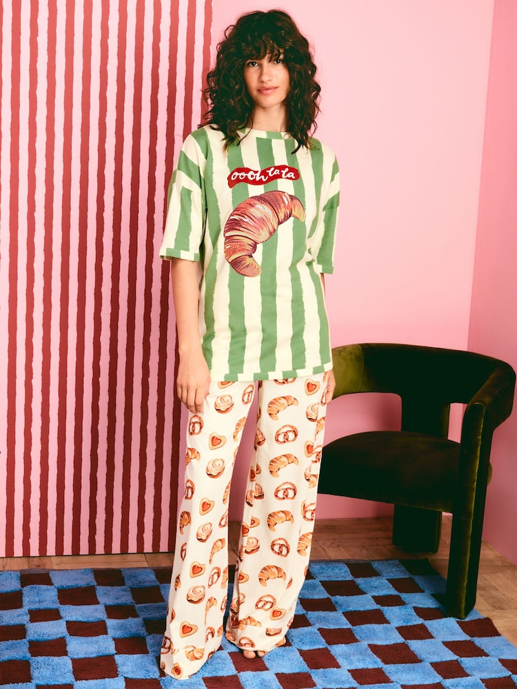 Eleanor Bowmer Disco Santa Pyjamas - Image 1 of 5