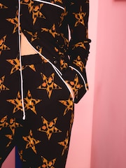 Eleanor Bowmer Star Print Button Through Pyjamas - Bild 3 von 4