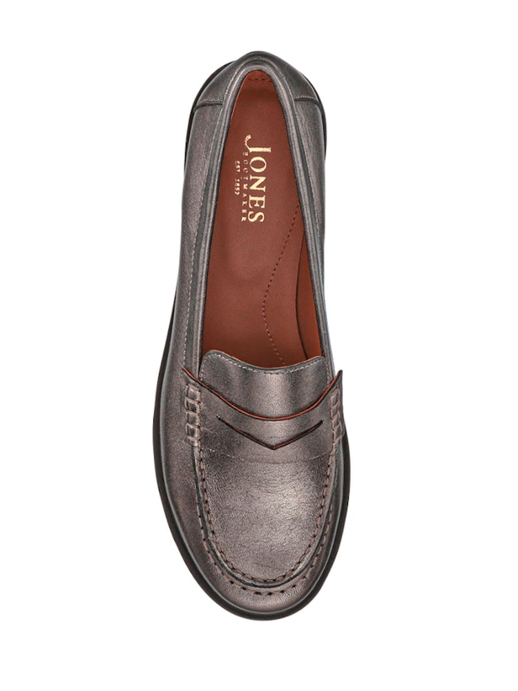 כסף - Jones Bootmaker נעלי עקבים ללא רכיסה, דגם Sabra - Image 5 of 6
