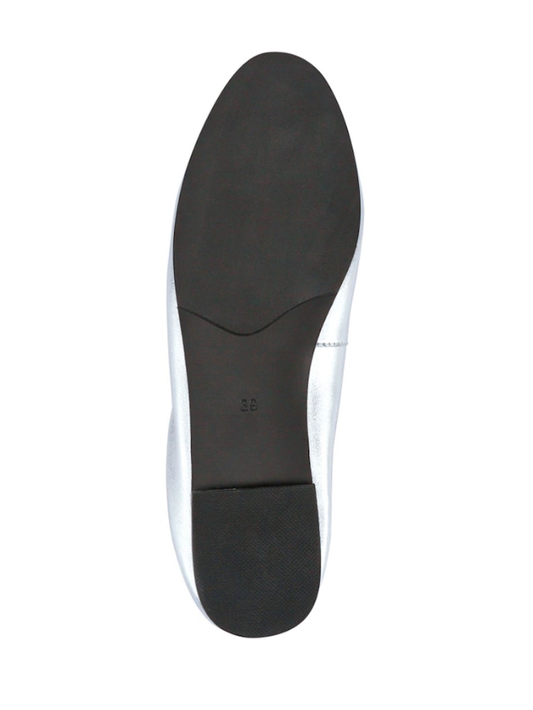 Jones Bootmaker Opaline Bow-Detailed Leather Black Pumps - Image 6 of 6