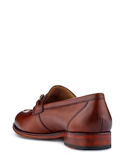 Jones Bootmaker Reece Leather Brown Loafers - Image 4 of 6