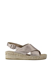 Jones Bootmaker Jessa Leather BrownSandals - Image 3 of 7