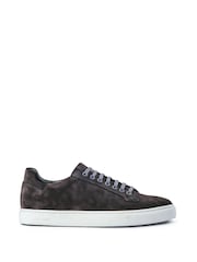 Jones Bootmaker Mens Simon Leather Trainers - Image 1 of 5