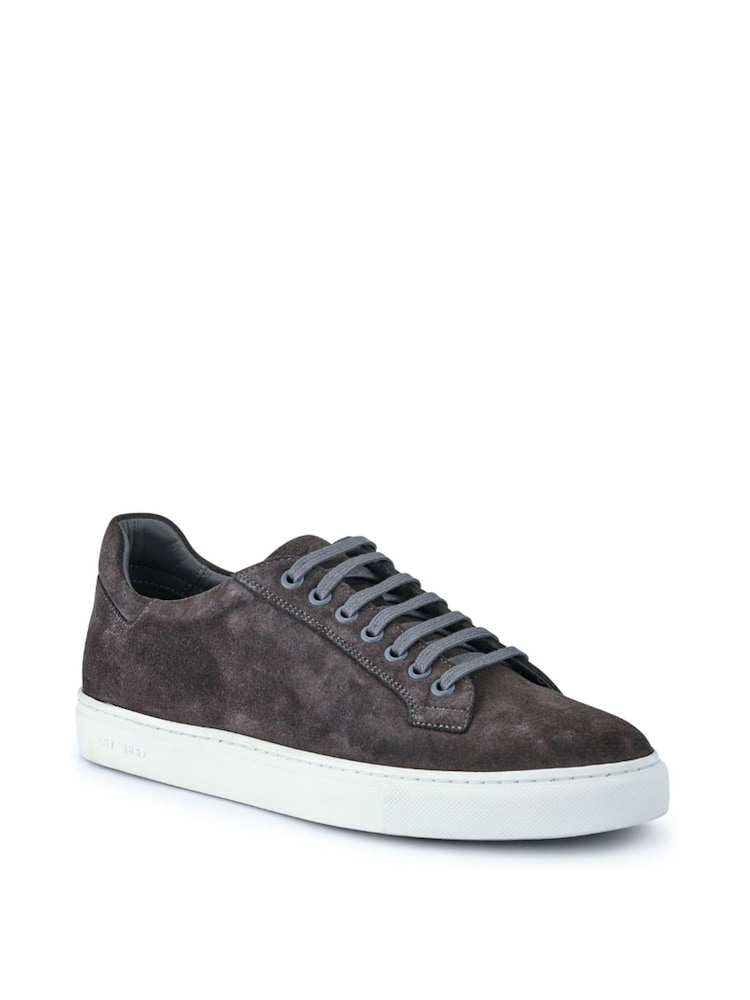 Jones Bootmaker Mens Simon Leather Trainers - Image 2 of 5