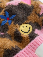 Eleanor Bowmer Leopard Print Embroidered Hat - Bild 4 von 6
