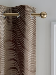 Collection Luxe Heavyweight Velvet Swirl Eyelet Lined Curtains - Изображение 1 из 5