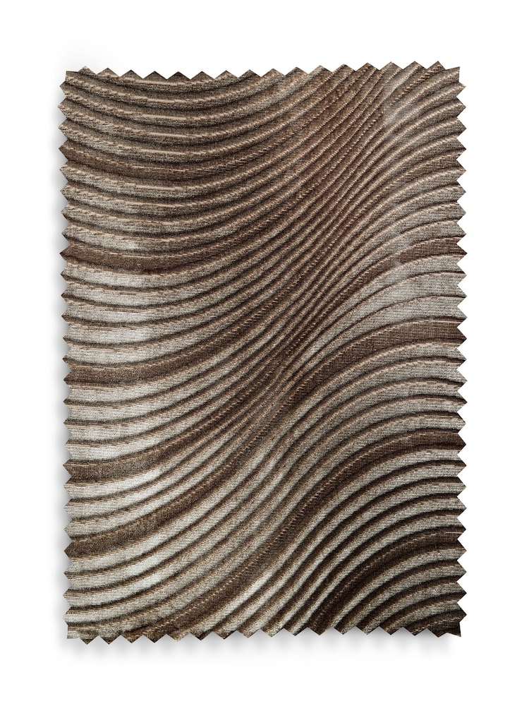 Collection Luxe Heavyweight Velvet Swirl Eyelet Lined Curtains - Изображение 5 из 5