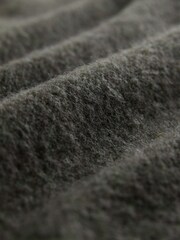 Dark Green Relaxed Fit Cosy Cardigan with Wool - Image 6 of 7