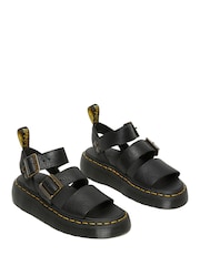 Dr. Martens Black Gryphon Quad Pisa Sandals - Image 2 of 5