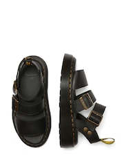 Dr. Martens Black Gryphon Quad Pisa Sandals - Image 4 of 5