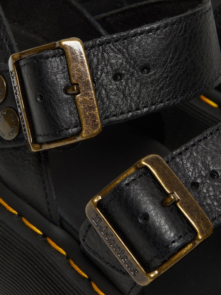Dr. Martens Black Gryphon Quad Pisa Sandals - Image 5 of 5