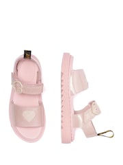 وردي - Dr. Martens Junior Marlowe Hearts Glitter Sandals - صورة 6 من 6
