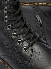 Dr. Martens Black Jadon Iii Pisa Leather Boots - Image 2 of 6