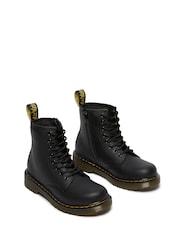 Dr. Martens Black Junior 1460 Softy T Lace-Up Leather Boots - Image 2 of 4