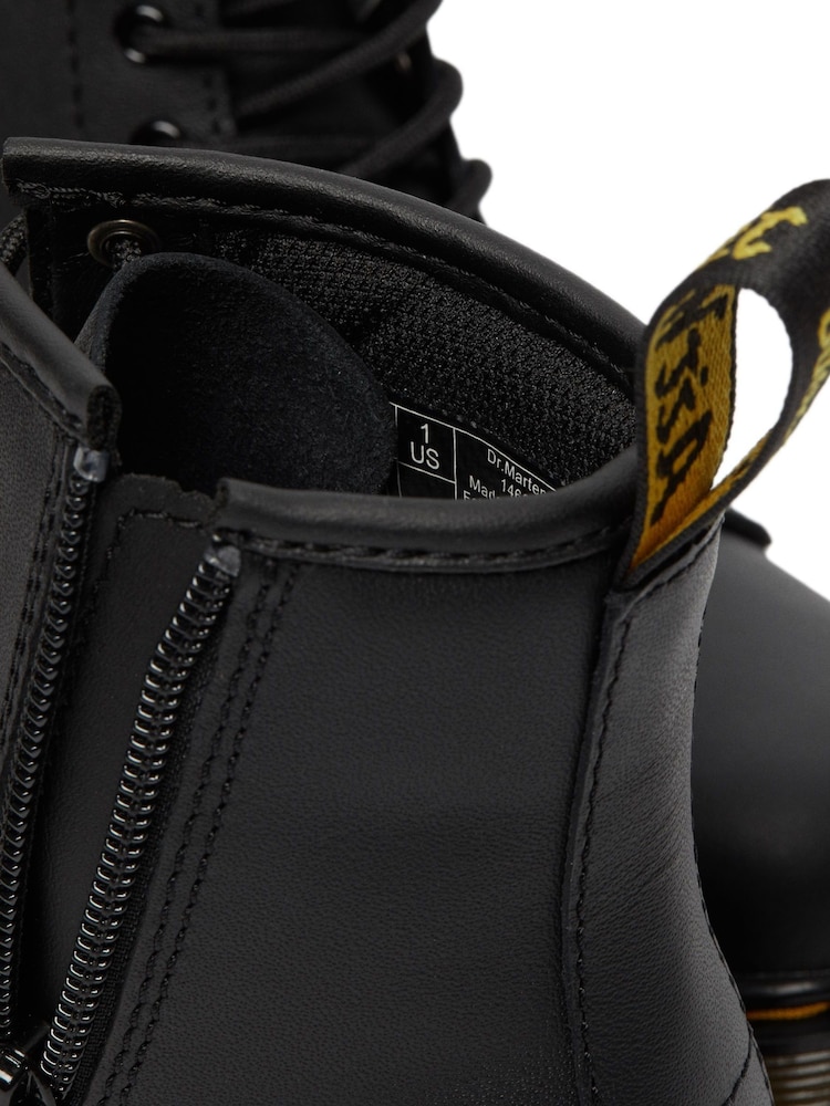 Dr. Martens Black Junior 1460 Softy T Lace-Up Leather Boots - Image 4 of 4