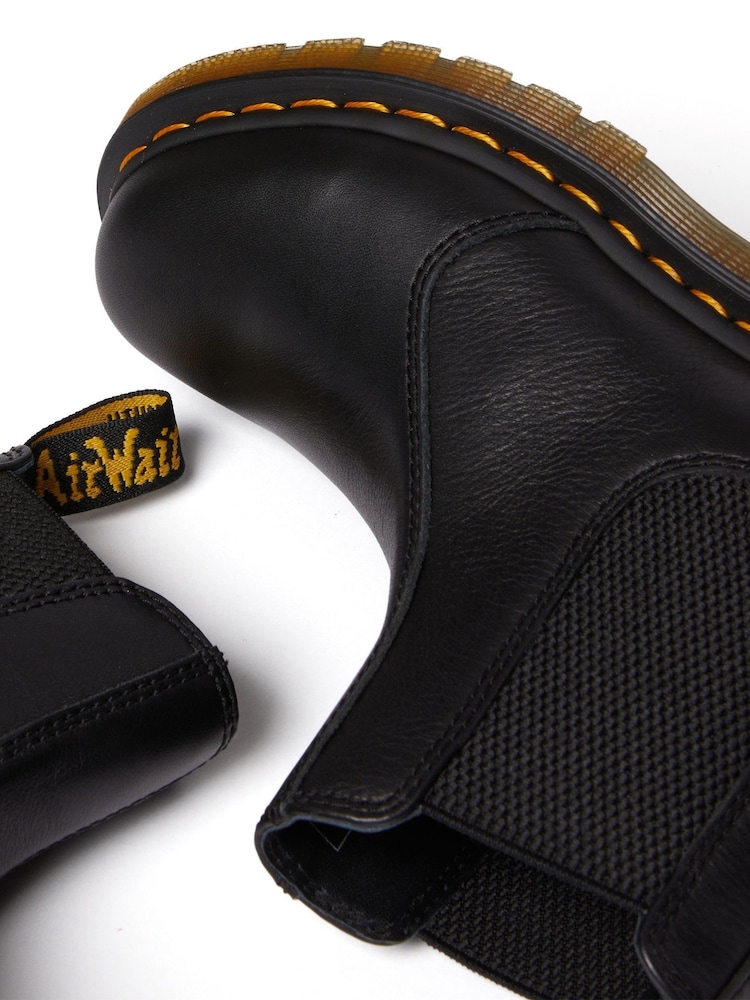 Dr. Martens Black 2976 Virginia Chelsea Leather Boots - Image 2 of 5