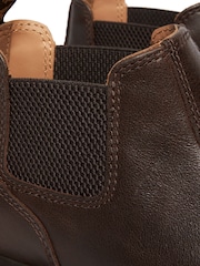 Dr. Martens Brown 2976 Lo Kelp Chelsea Leather Boots - Image 5 of 6