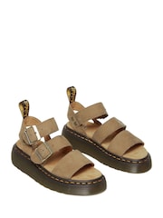 Dr. Martens Cream Gryphon Quad Pisa Sandals - Image 2 of 6