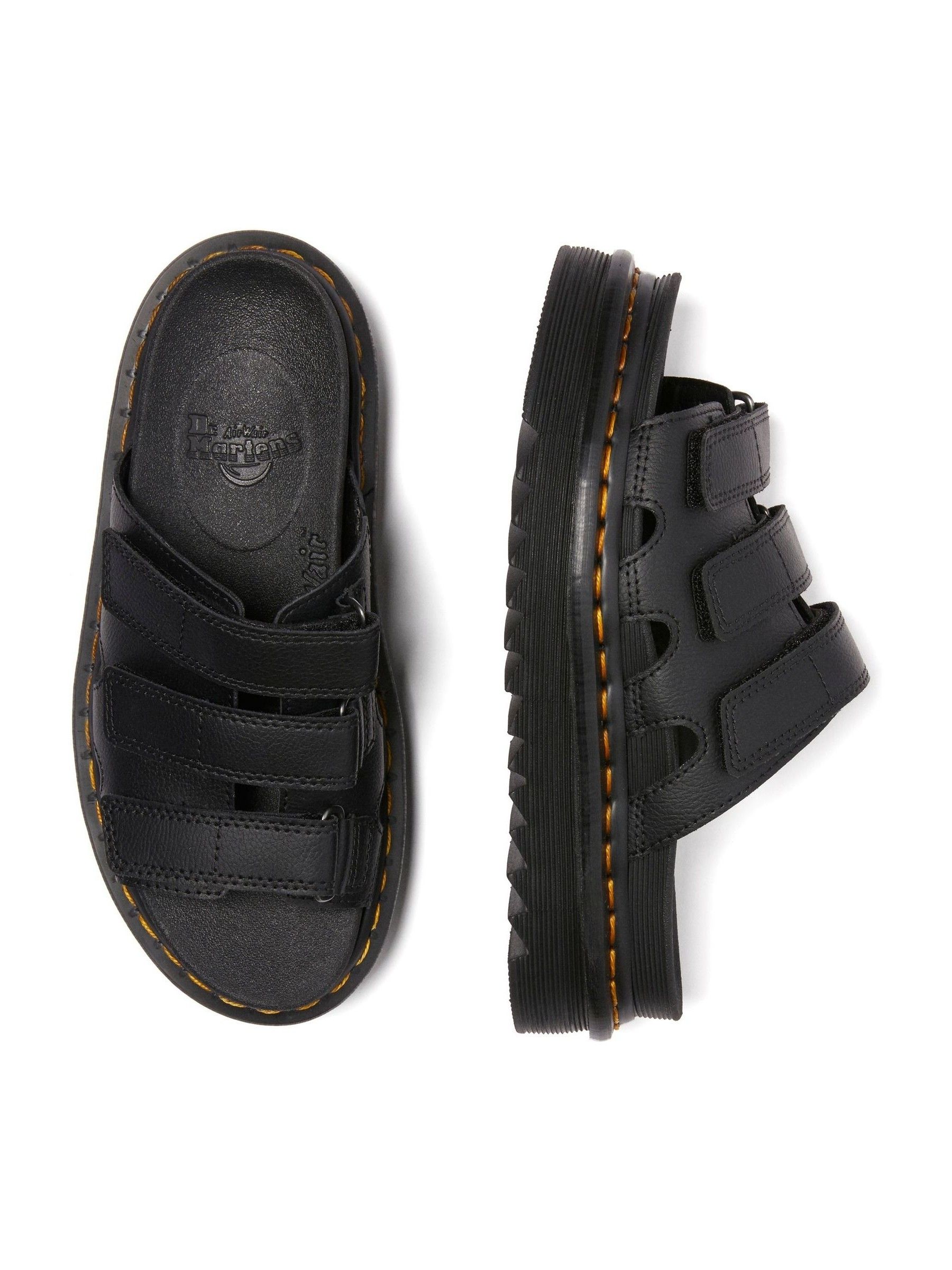 ●大人気【Dr.Martens】 Raine Slide ★送料・関税込★ Raine Slide Suede sandals in Sage Green | Dr. Martens