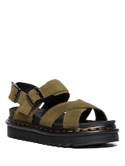 Dr. Martens Green Voss Ii Athena Sandals - Image 1 of 5