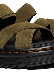 Dr. Martens Green Voss Ii Athena Sandals - Image 2 of 5