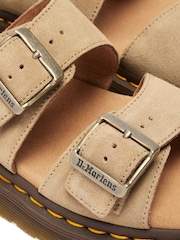 Dr. Martens Brown Josef Bronx Suede Leather Sandals - Image 5 of 6