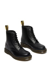 Dr. Martens Black 1460 Smooth Lace-Up Unisex Leather Boots - Image 2 of 5