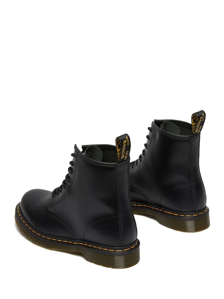 Dr. Martens Black 1460 Smooth Lace-Up Unisex Leather Boots - Image 3 of 5