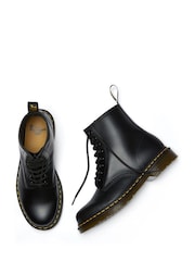 Dr. Martens Black 1460 Smooth Lace-Up Unisex Leather Boots - Image 4 of 5