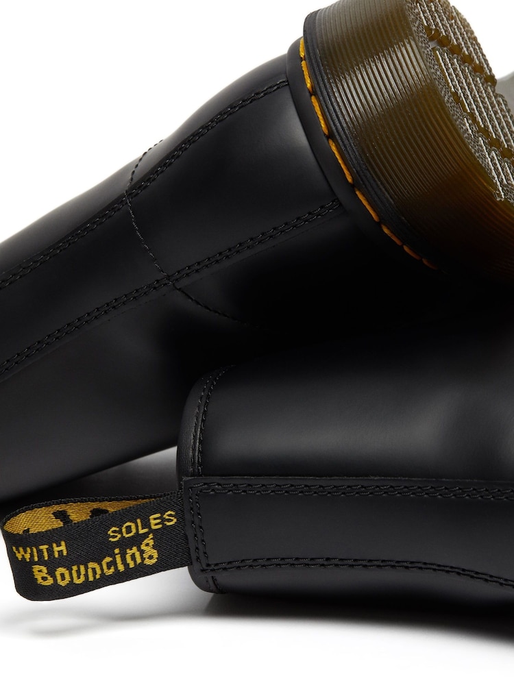 Dr. Martens Black 1460 Smooth Lace-Up Unisex Leather Boots - Image 5 of 5