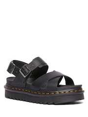 Dr. Martens Black Voss Ii Athena Sandals - Image 1 of 5