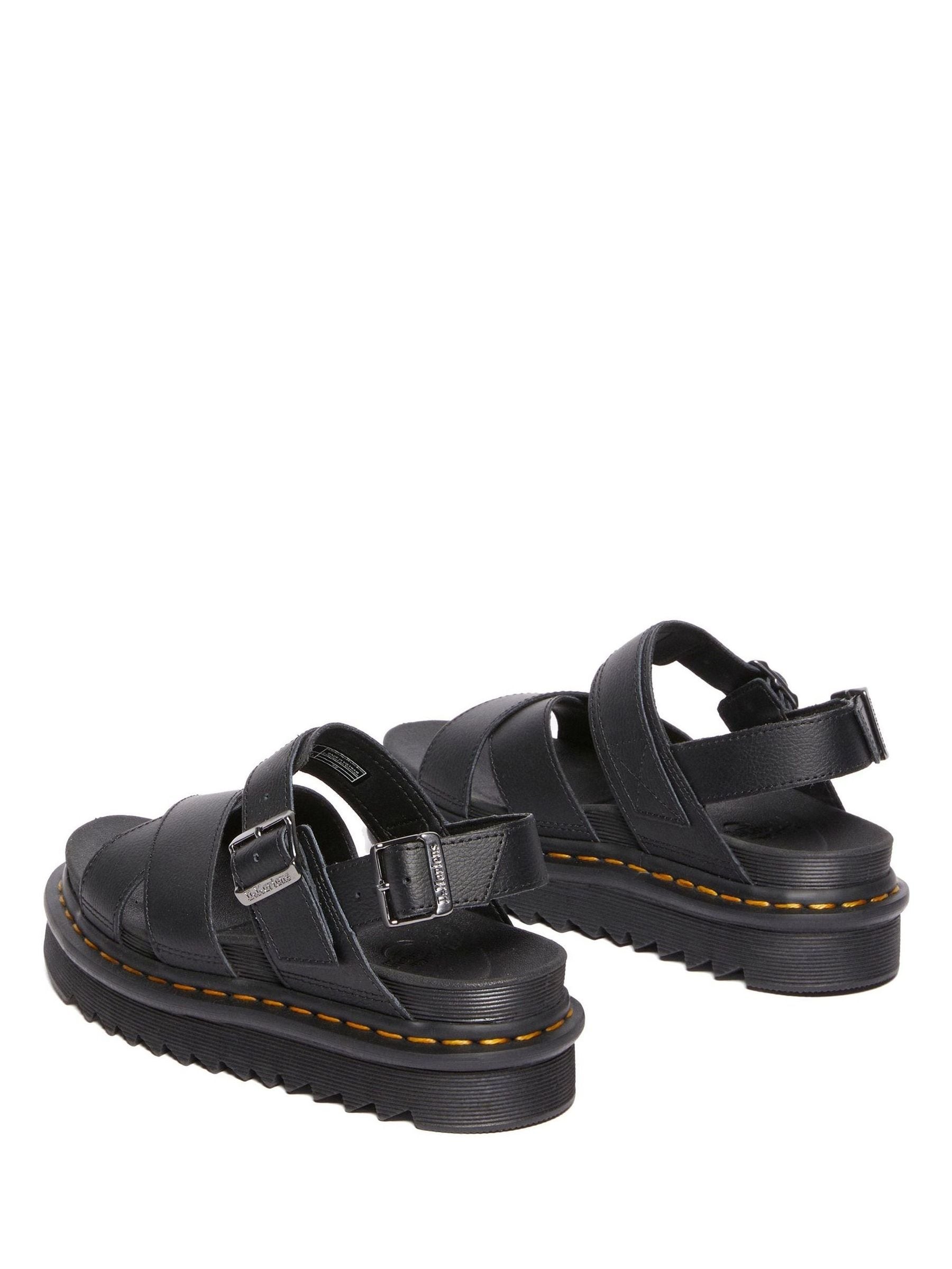 Buy Dr. Martens Black Voss Ii Athena Leather Sandals from Next USA