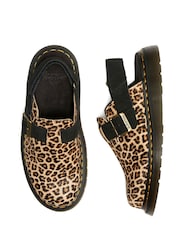 Dr. Martens Animal Mini Jorge Ii Leopard Print Suede Leather Sandals - Image 6 of 6