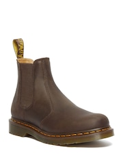 Dr. Martens Brown 2976 Crazy Horse Chelsea Boots - Image 1 of 5