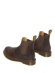 Dr. Martens Brown 2976 Crazy Horse Chelsea Boots - Image 4 of 5