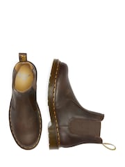 Dr. Martens Brown 2976 Crazy Horse Chelsea Boots - Image 5 of 5