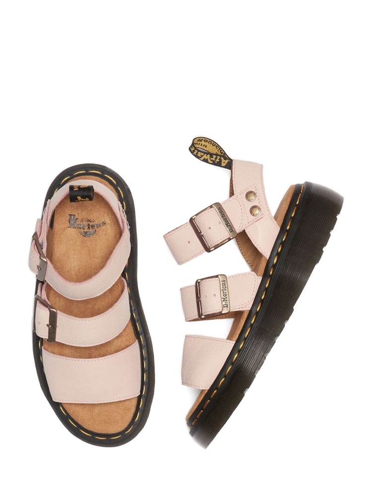 Dr. Martens Pink Gryphon Quad Pisa Sandals - Image 6 of 6