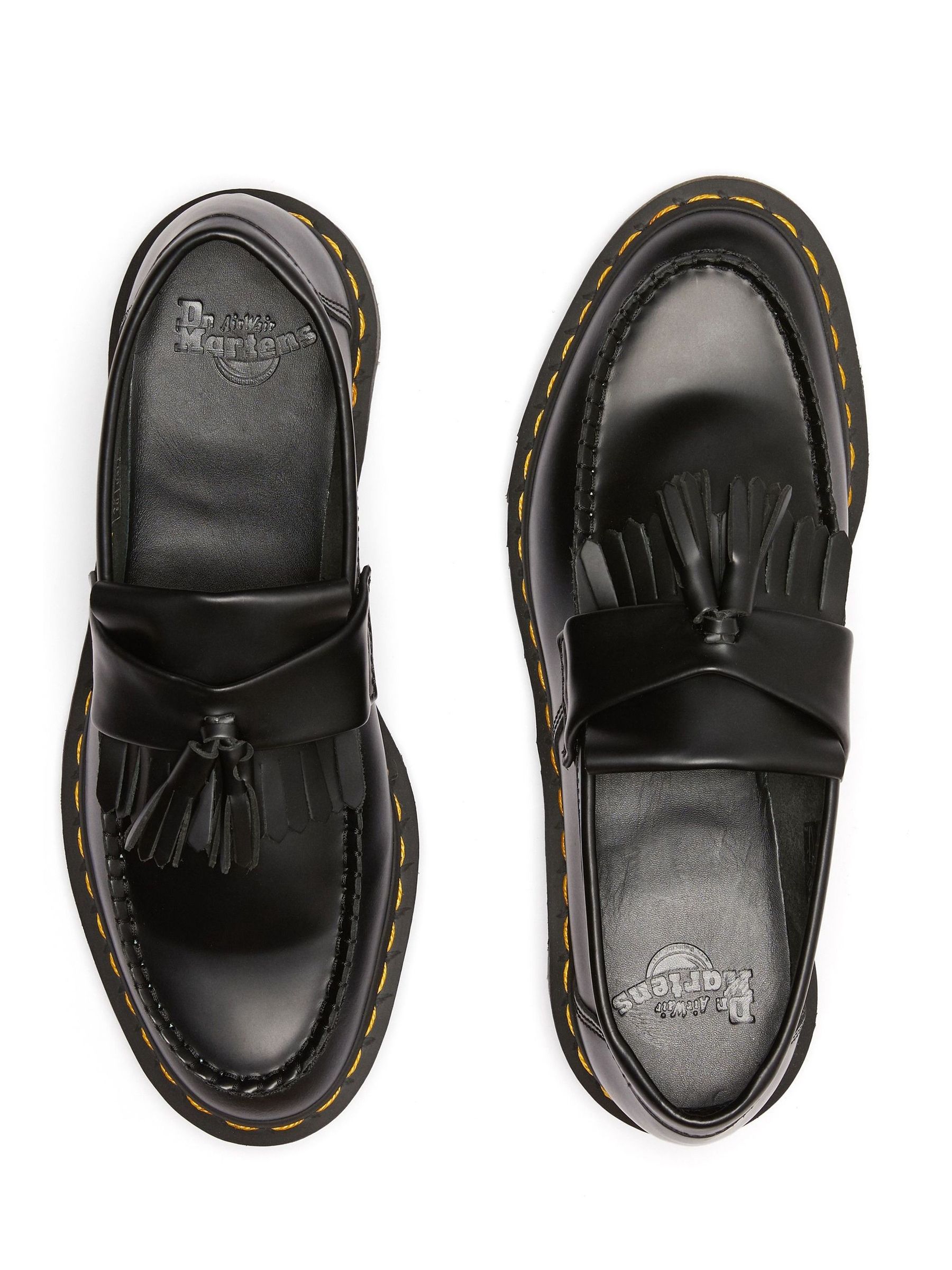 Buy Dr. Martens Black Adrian Smooth Leather Loafers from Next Romania