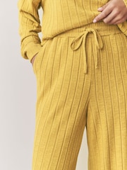Ochre Yellow Cosy Long Sleeve Pyjamas - Image 5 of 9