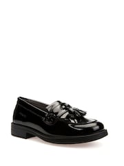 Geox J Agata A Slip On Black Shoes - Image 2 of 4