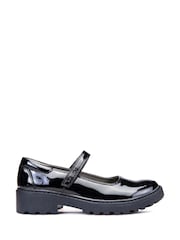Geox J Casey G. P Touch Fastening Black School Shoes - Image 1 of 6